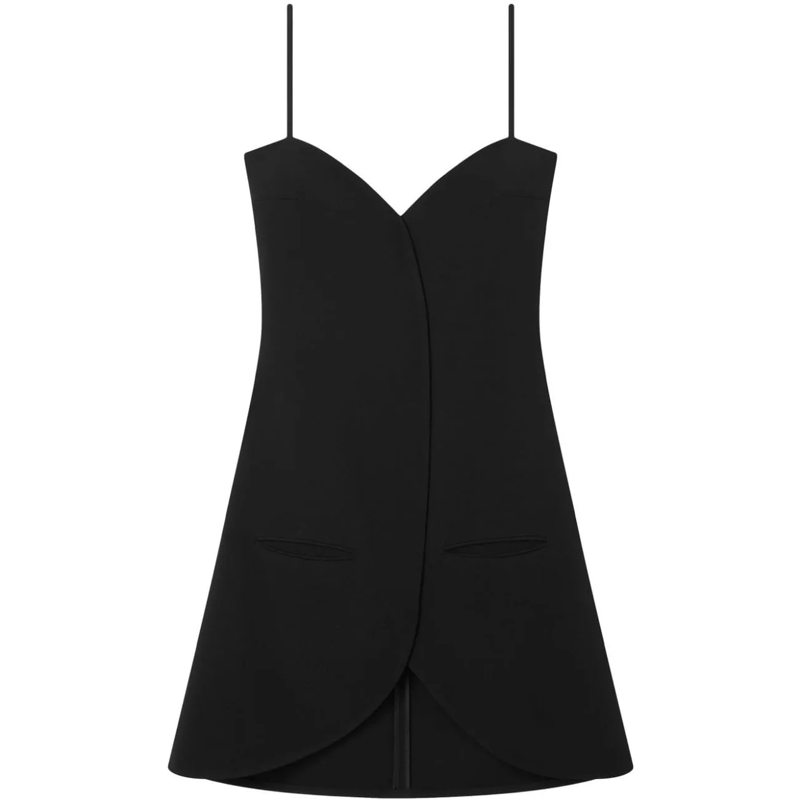 Courrèges Midikleid Dresses Black schwarz
