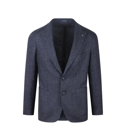 Tagliatore Blazer Single Breasted Jacket Blue