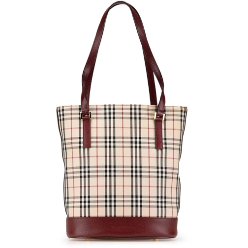 Burberry Sac à bandoulière 2000-2017 House Check Canvas Shoulder Bag braun