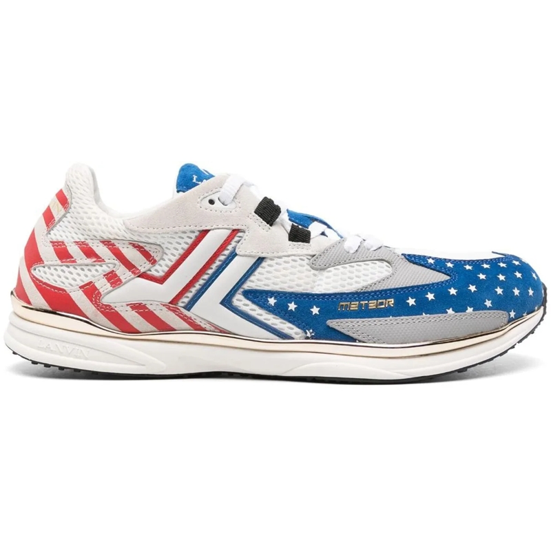 Lanvin Low-Top-Sneaker Sneakers Redwhite rot