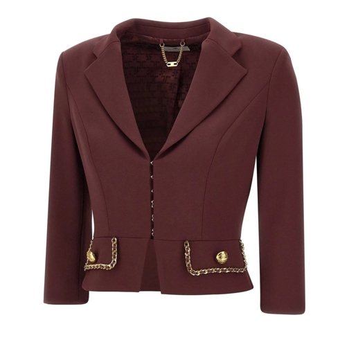 Elisabetta Franchi Vestes d'été Elisabetta Franchi Jackets Red rot