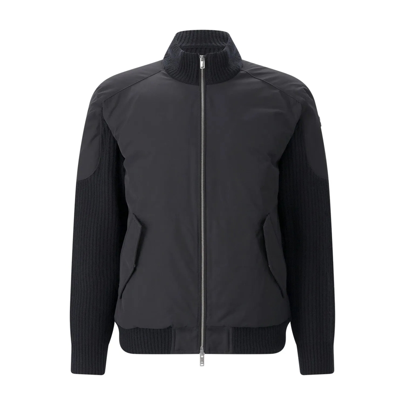 Moose Knuckles Veste de transition 'Magnus Knit Hybrid' Bomber Jacket Black(Image 2)