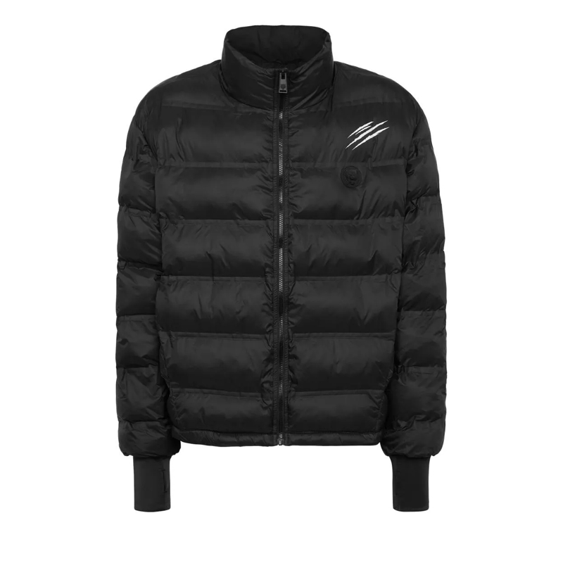 Plein Sport Daunenjacke Winterjacke Scratch schwarz