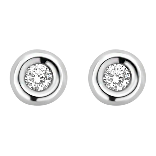 Blush Oorsteker Blush Diamonds damen Ohrstecker 585 Weißgold 7628W Weißgold