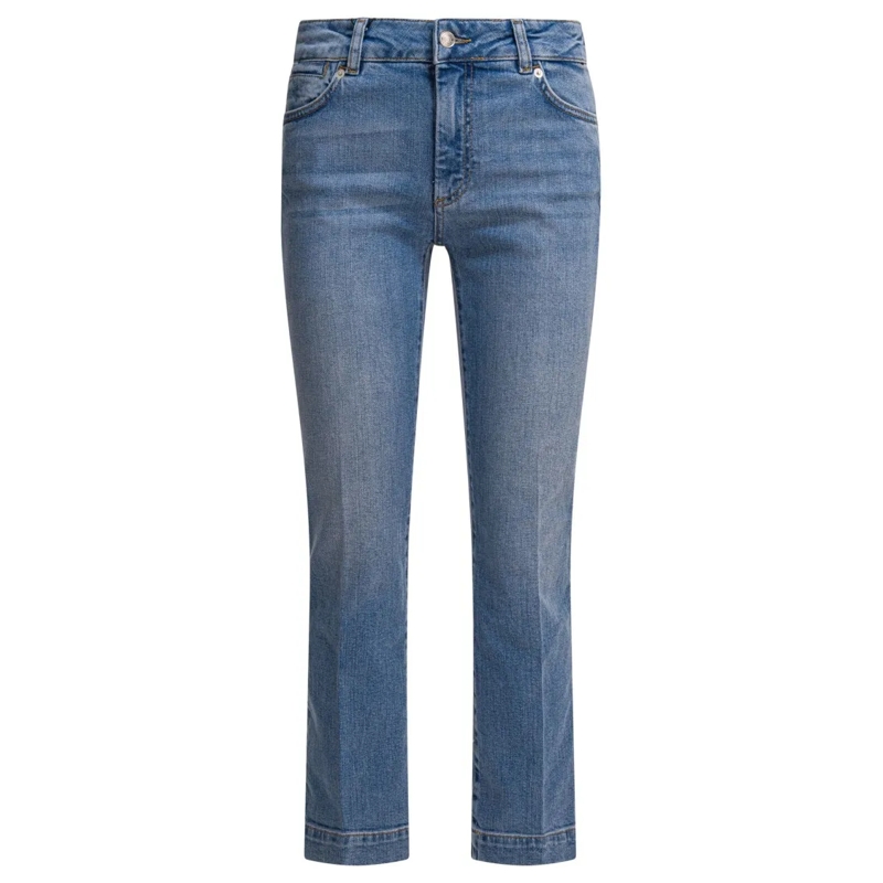Max Mara Jeans Mid-Rise Blue Denim Jeans Blue
