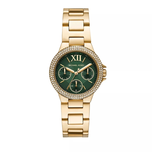 Michael Kors Women's Camille Multifunction Stainless Steel Watc Gold Multifunction Watch