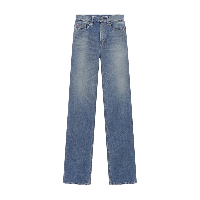 Saint Laurent Jeans Flared Jeans blau