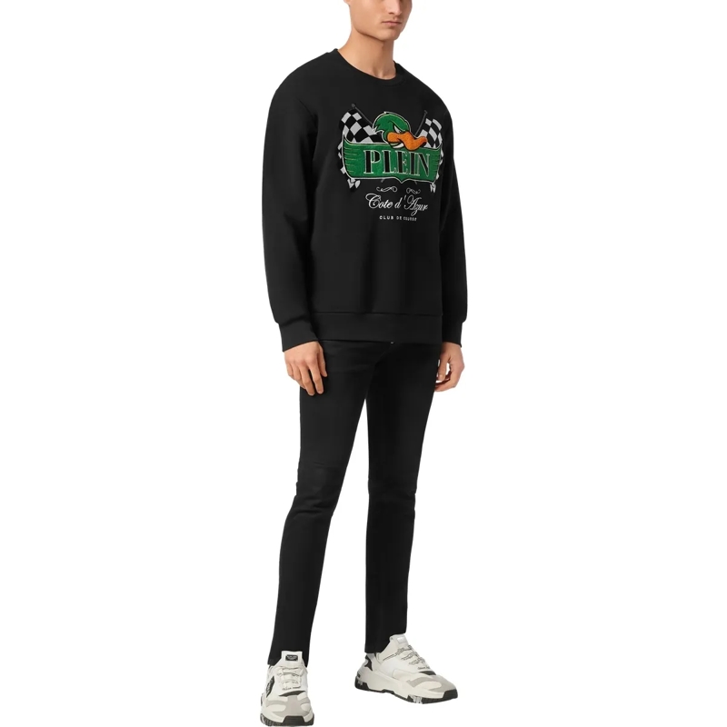 Philipp Plein Top Sweatshirt Duck schwarz(Image 4)