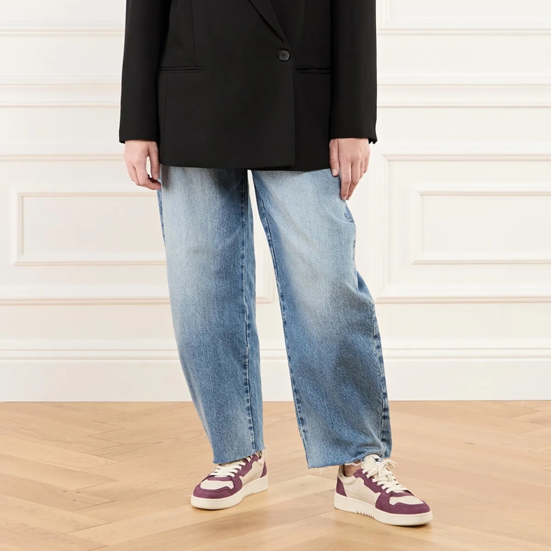 Axel Arigato Low-Top-Sneaker Dice Lo Sneaker Light Beige/Dark Burgundy(Image 2)