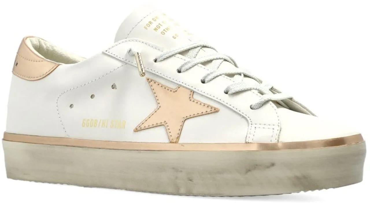 Golden Goose Low-Top Sneaker - Sneakers White Taupe - Gr. 36 (EU) - in Taupe - für Damen