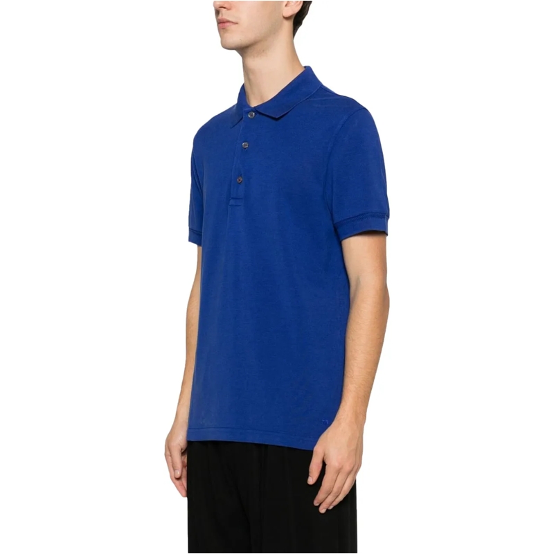 Tom Ford Polo T-Shirts And Polos Blue blau