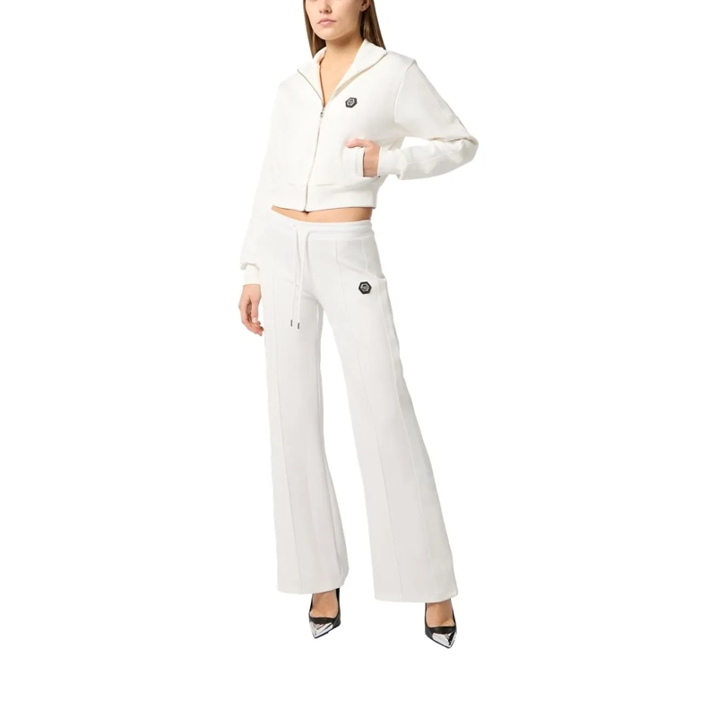 Philipp Plein Daunenjacke Jogging-Jacke Fatale weiss(Image 3)