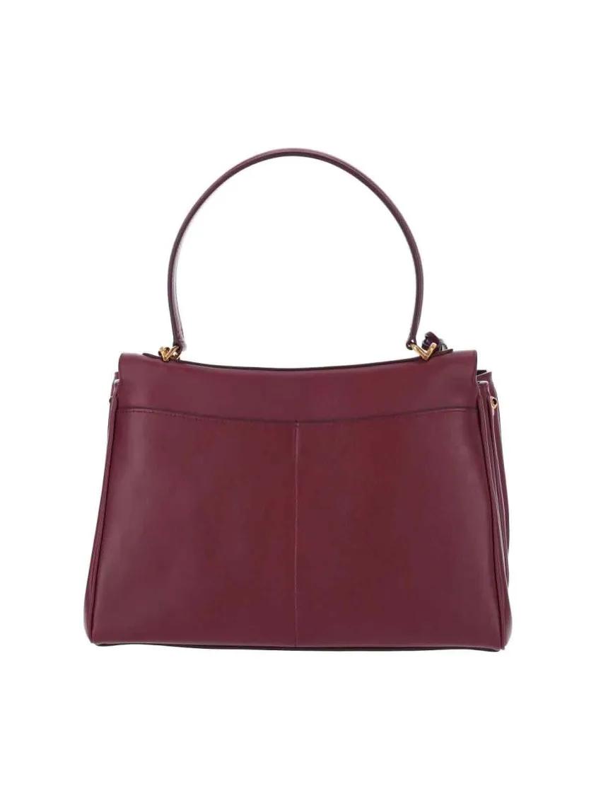 Balenciaga Hobo bags Medium 'Rodeo' Bag – Bordeaux in rood