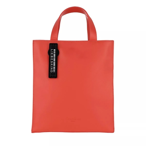 Liebeskind Berlin Paper Bag Tote Small Poppy Red Tote