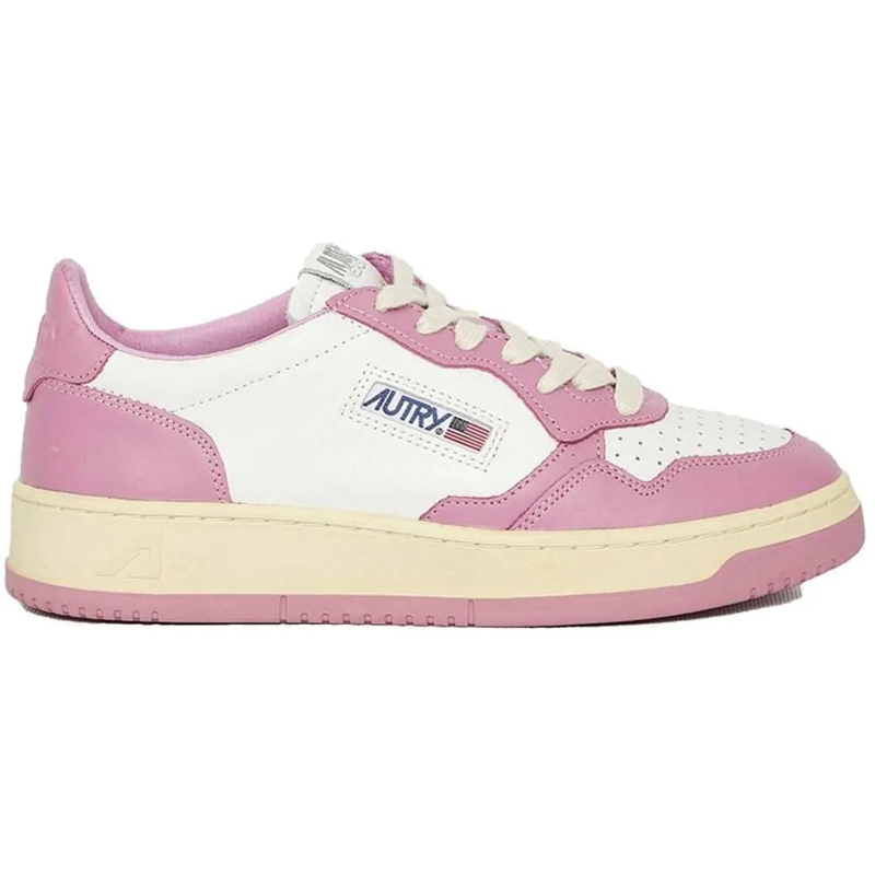 Autry International T-shirt Autry Medalist Bicolore Sneakers rose