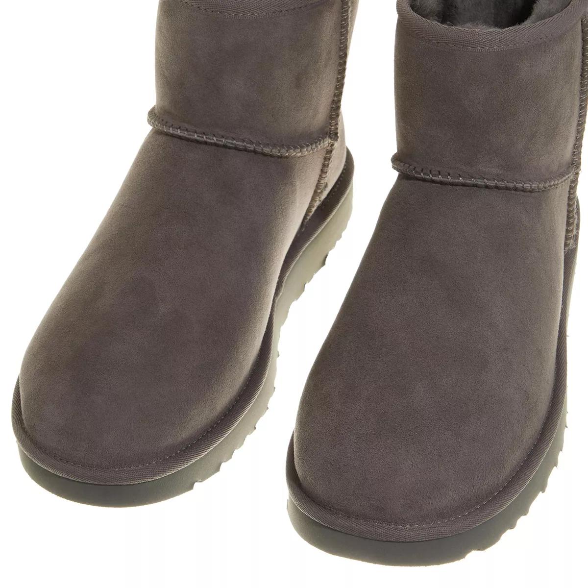 Grey mini ugg boots hotsell