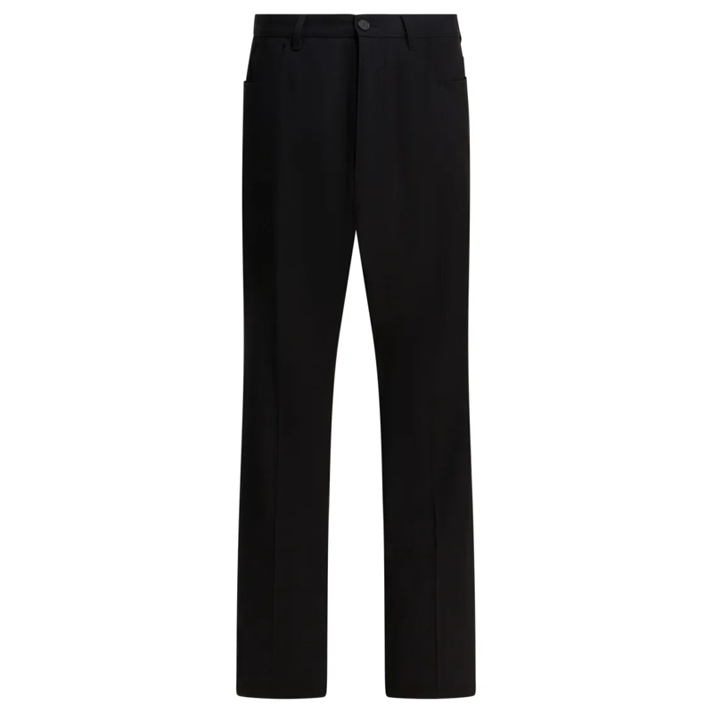 Balenciaga Anzugshose Wool Tailored Pants Black