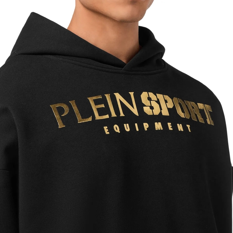 Plein Sport Top Hoodie schwarz(Image 5)