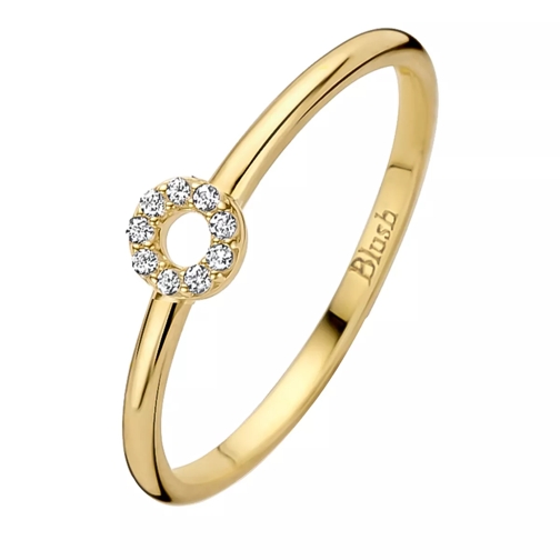 Blush Ring 1217YZI - Gold (14k) with Zirconia Yellow Gold Ring
