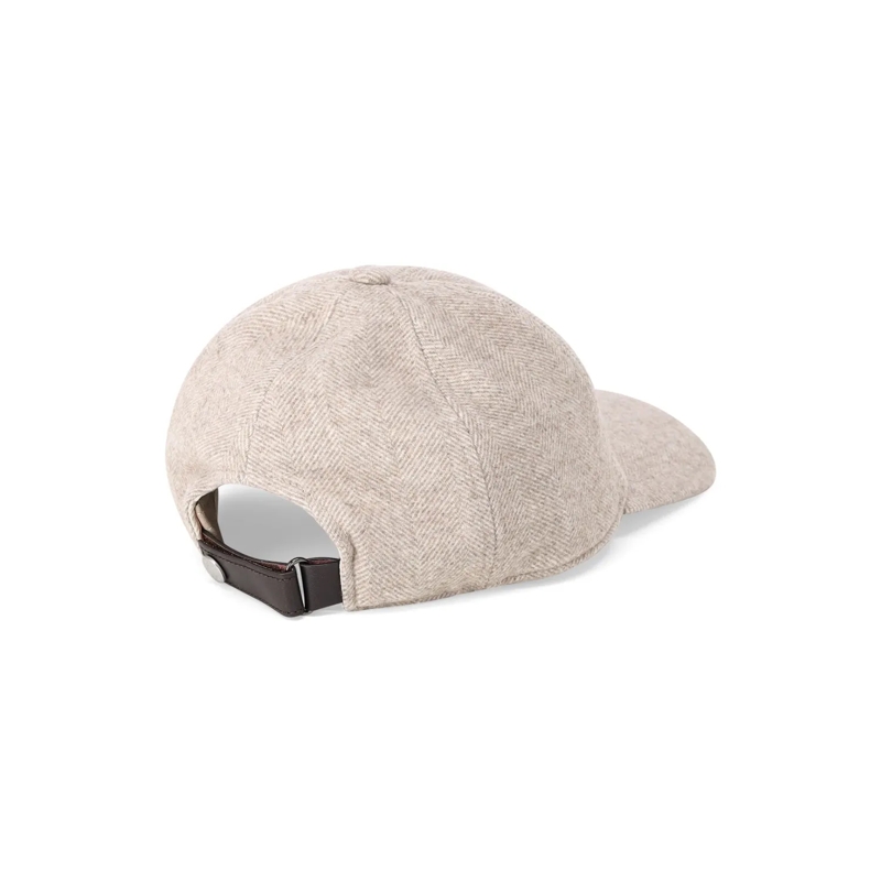 Jacob Cohen Chapeau Cap aus Woll-Mix beige(Image 2)