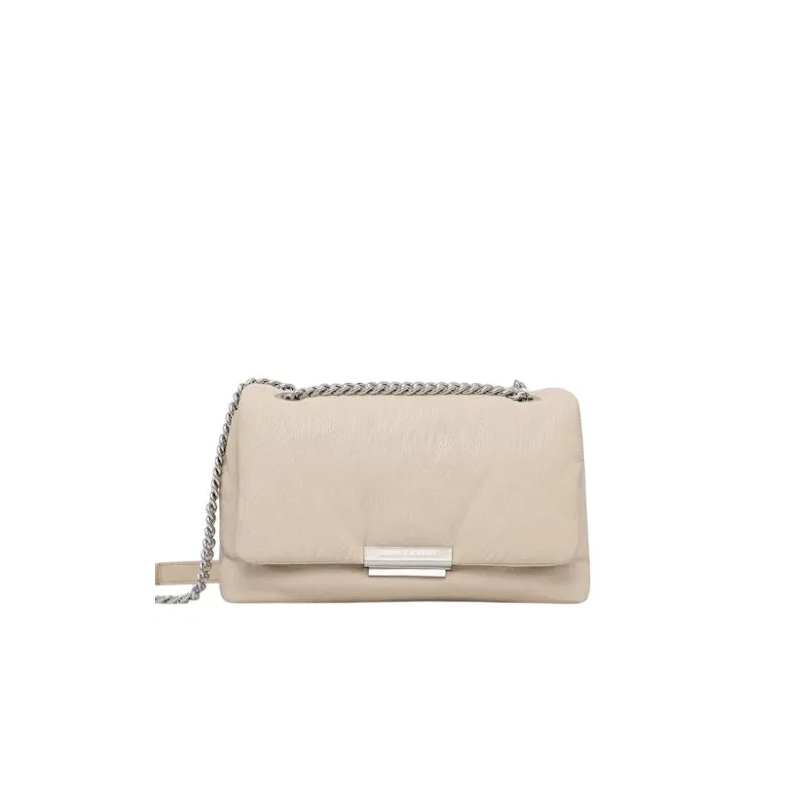 Armani Exchange Schultertasche Compact Beige Shoulder Bag With Structured Design Neutrals