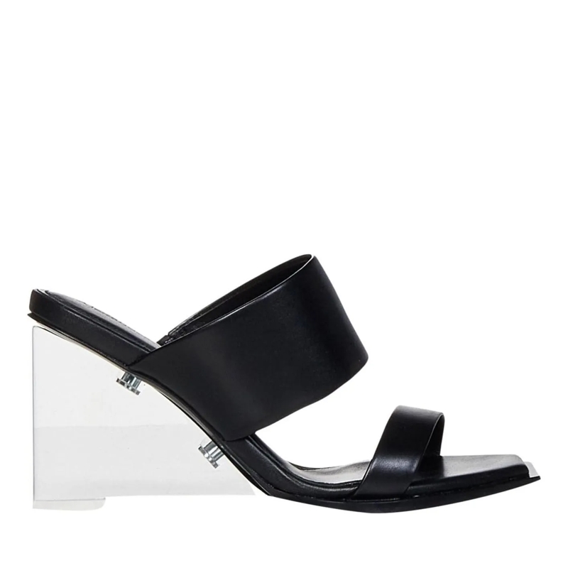 Alexander McQueen Claquettes Sandal Black schwarz