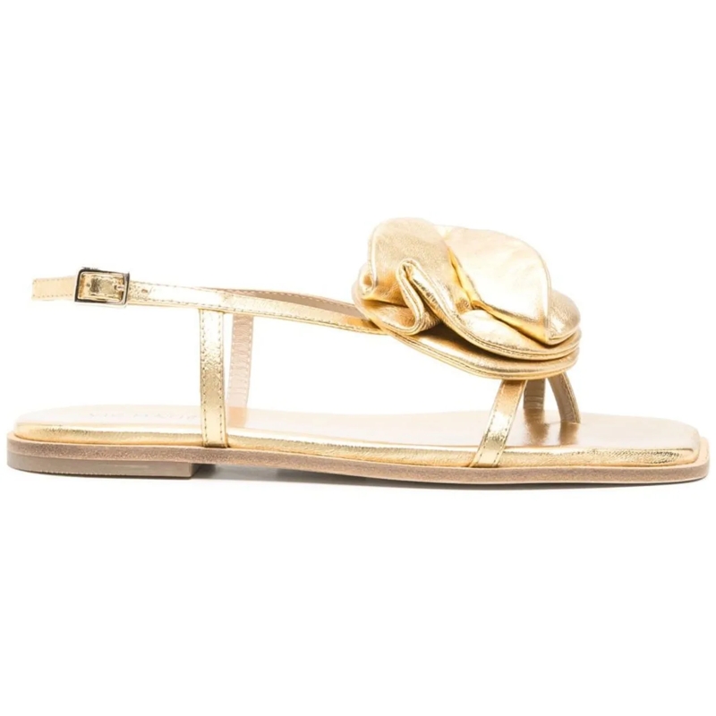 Vic Matié Sandales Sandals Golden gold