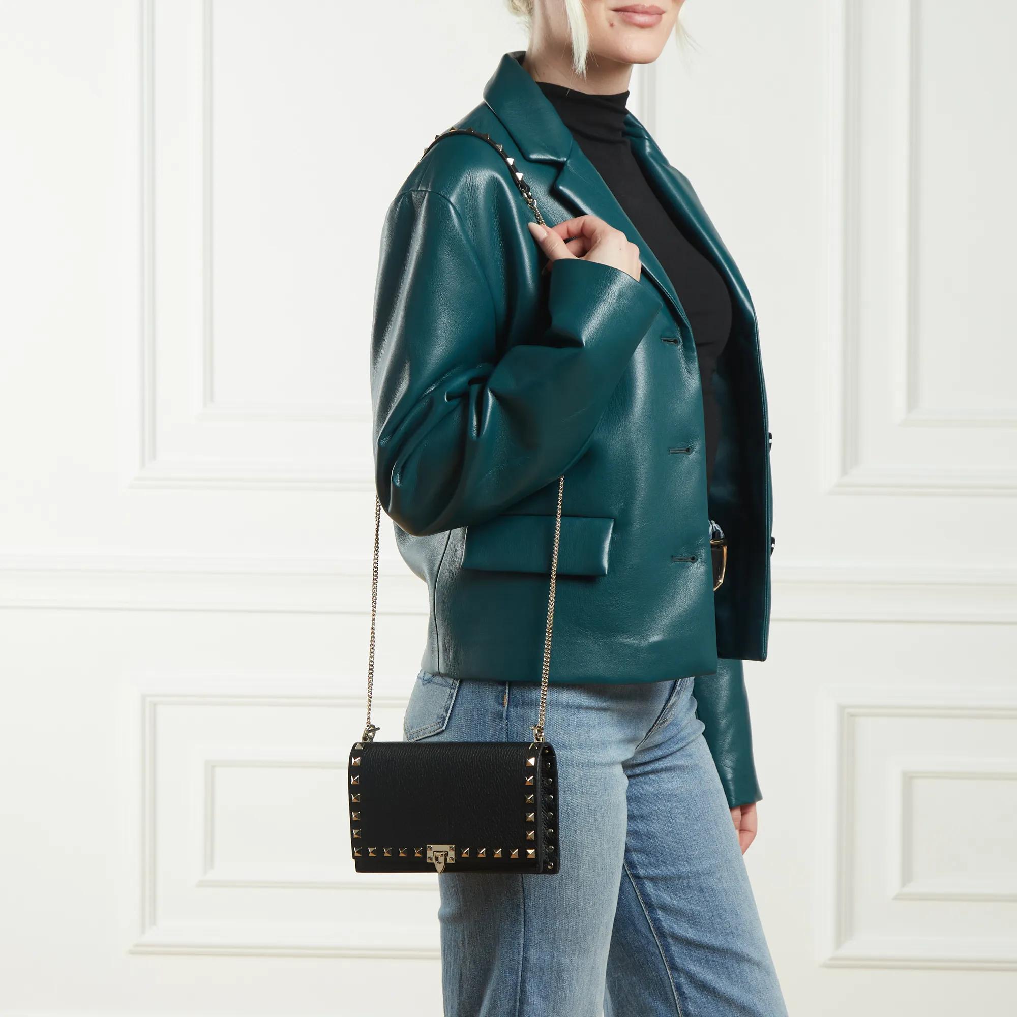 Valentino Garavani Crossbody bags Mini Bag Rockstud in zwart
