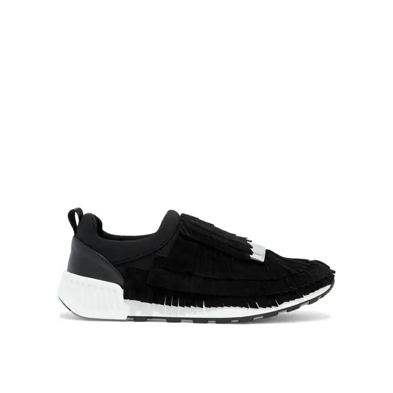 sergio rossi Sneaker basse Sr1 Running Sneakers With Textured Fringe Black