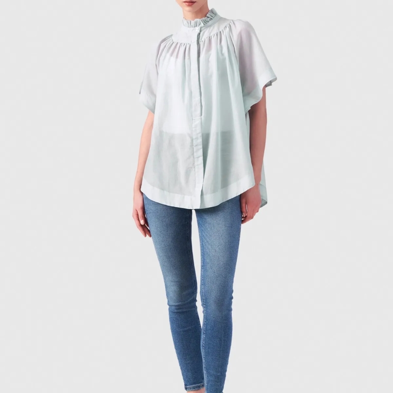 Helene Galwas Bluse Bluse IDIS hell-blau(Image 2)