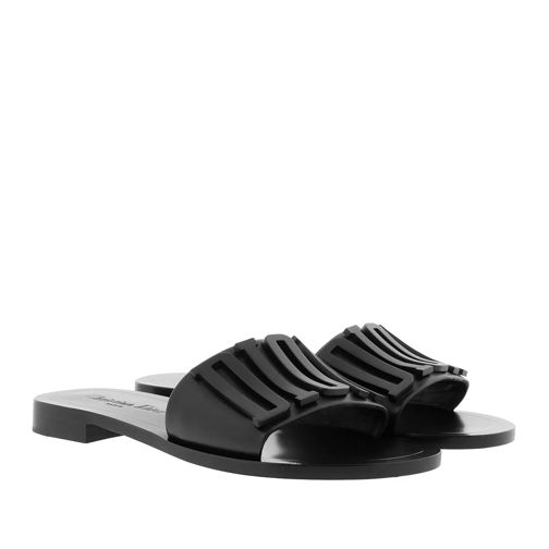 Christian Dior Diorevolution Flat Sandals Black Slide