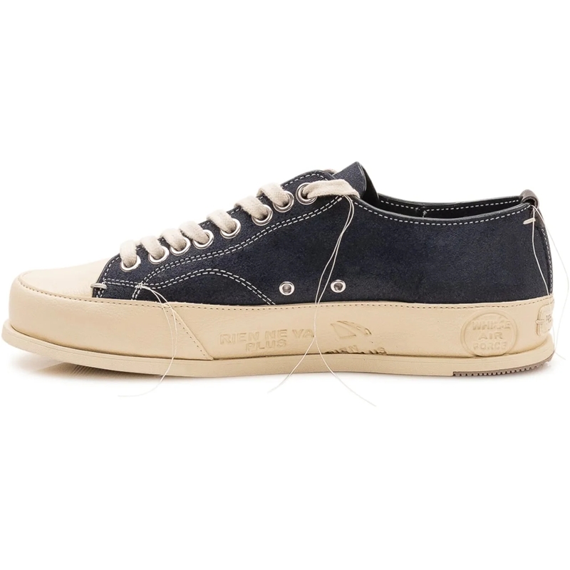 Premiata Low-Top-Sneaker Sneakers Vincent 015 con Lacci e Logo Laterale dunkelblau(Image 4)