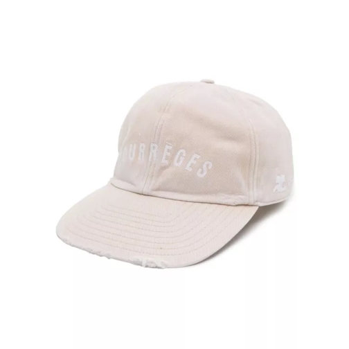 Courrèges  Logo Cap White