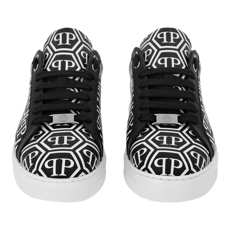 Philipp Plein Low-Top-Sneaker Lo-Top Sneakers Monogram schwarz(Image 2)