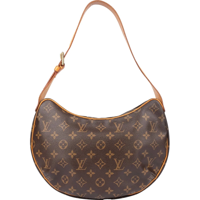 Louis Vuitton Schultertasche Louis Vuitton Canvas Monogram Croissant MM Shoulde mehrfarbig