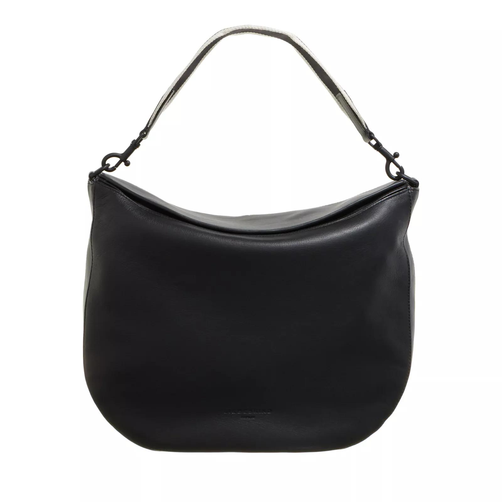 Liebeskind Berlin Alessa 3 Kodiaq Hobo L Black Borsa hobo