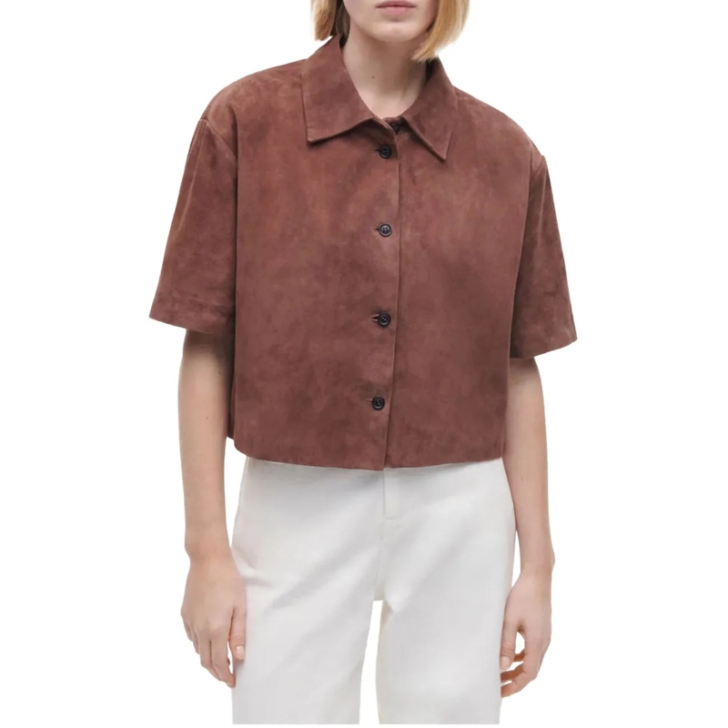 STUDIO AR Trenchcoat Studio Ar Eveline  Donkerbruin 005l261018.01 braun(Image 2)