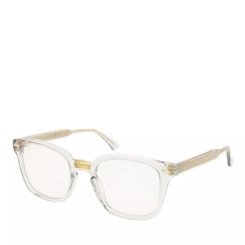 Gucci GG0184S-001 50 Unisex Acetate Grey-Transparent Sonnenbrille