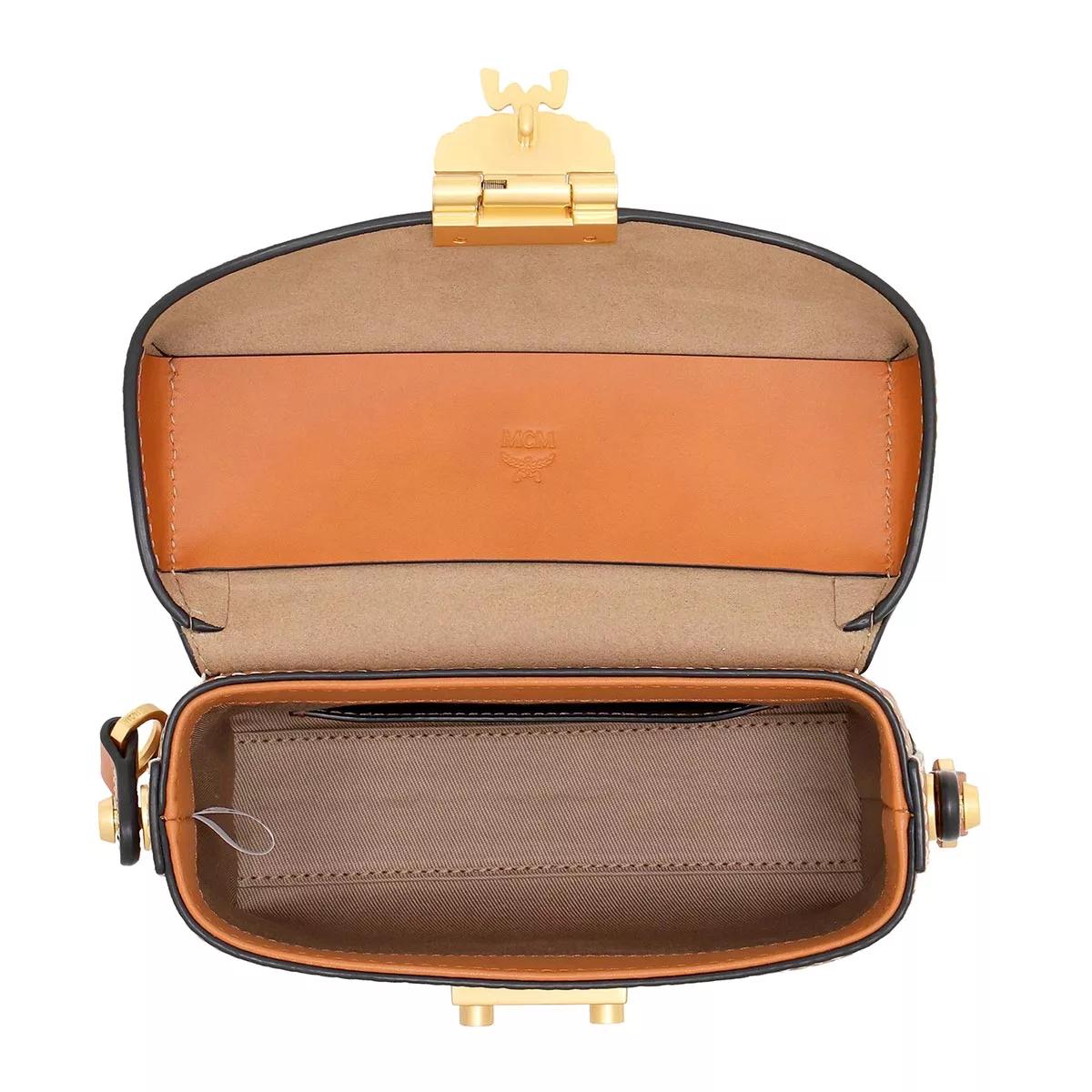 Mcm soft berlin visetos belt online bag