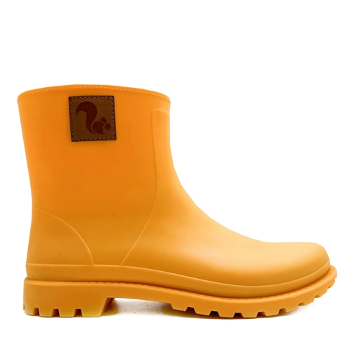 thies Regenlaarzen thies ® Bio Rainboot orange juice vegan (W) | 100% orange