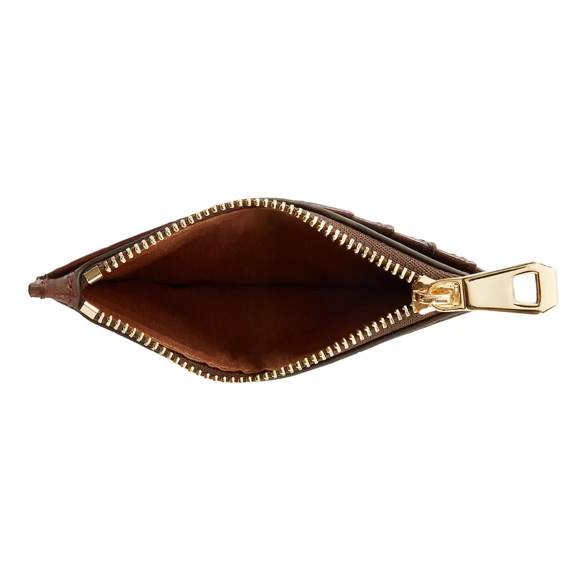 Thumbnail - Isabel Bernard Portemonnaie - Honoré Aveline Croco Brown Calfskin Leather Card H - Gr. unisize - in Braun - für Damen