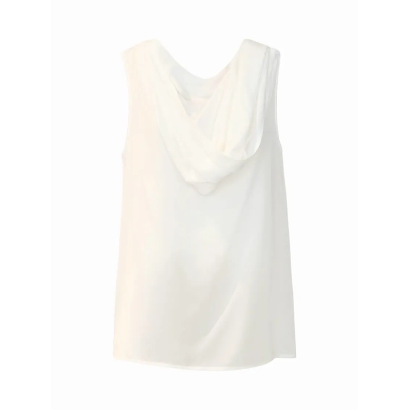 P.A.R.O.S.H. Blouse Sweet Ivory Crepe De Chine Blouse Neutrals