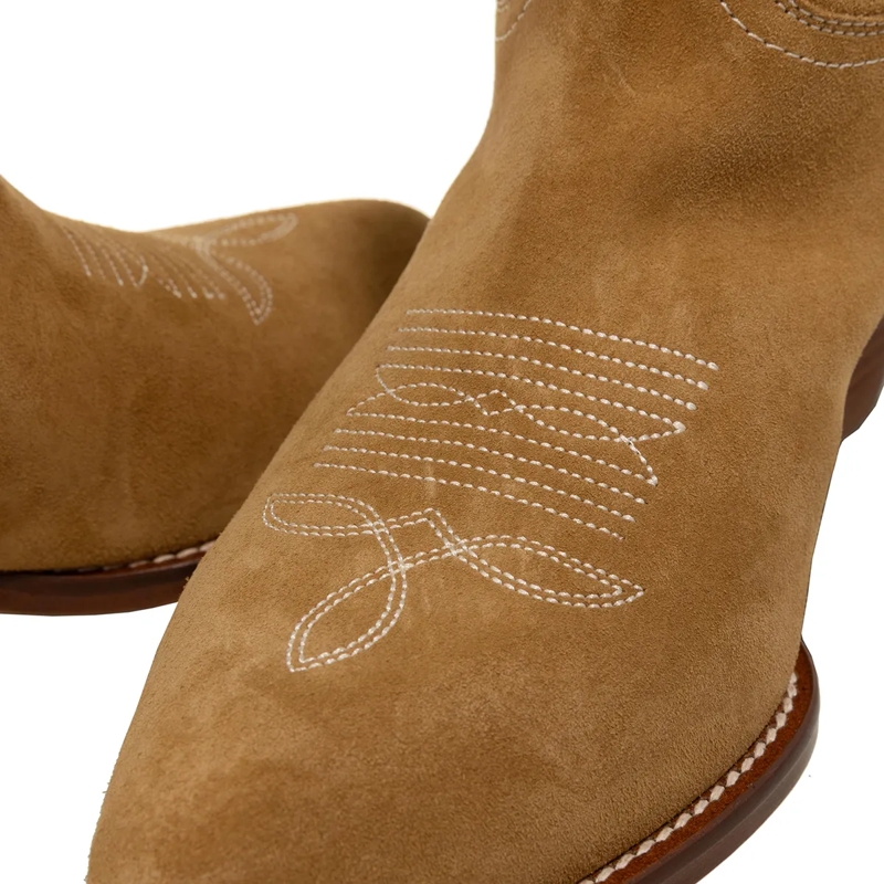 Polo Ralph Lauren Cowboy Boots Pl Wst-Boots-Bootie Caramel(Image 4)