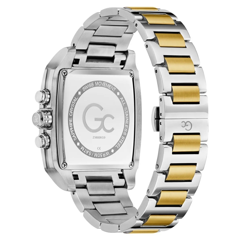 GC Quarzuhr Quarz-Chronographenuhr Gc Retrofit silber(Image 5)