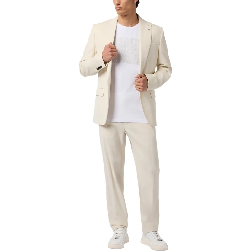 BILLIONAIRE Blazer Corduroy Single Breasted Blazer weiss(Image 4)