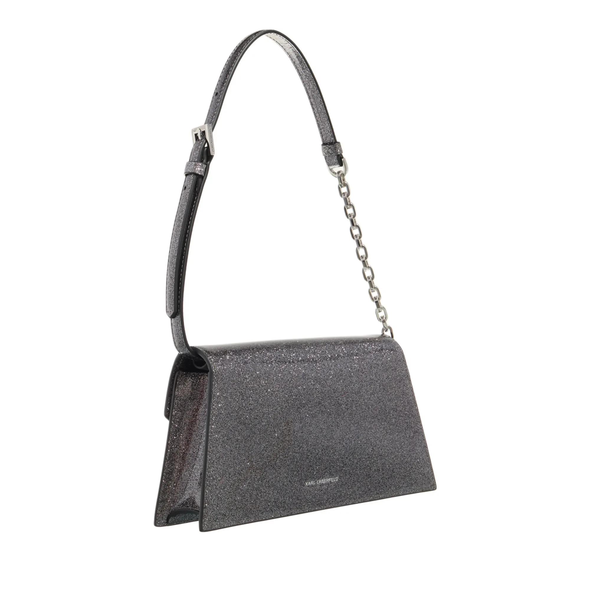 Karl Lagerfeld Crossbody bags K Signature 2.0 Sp Md Shb in zilver