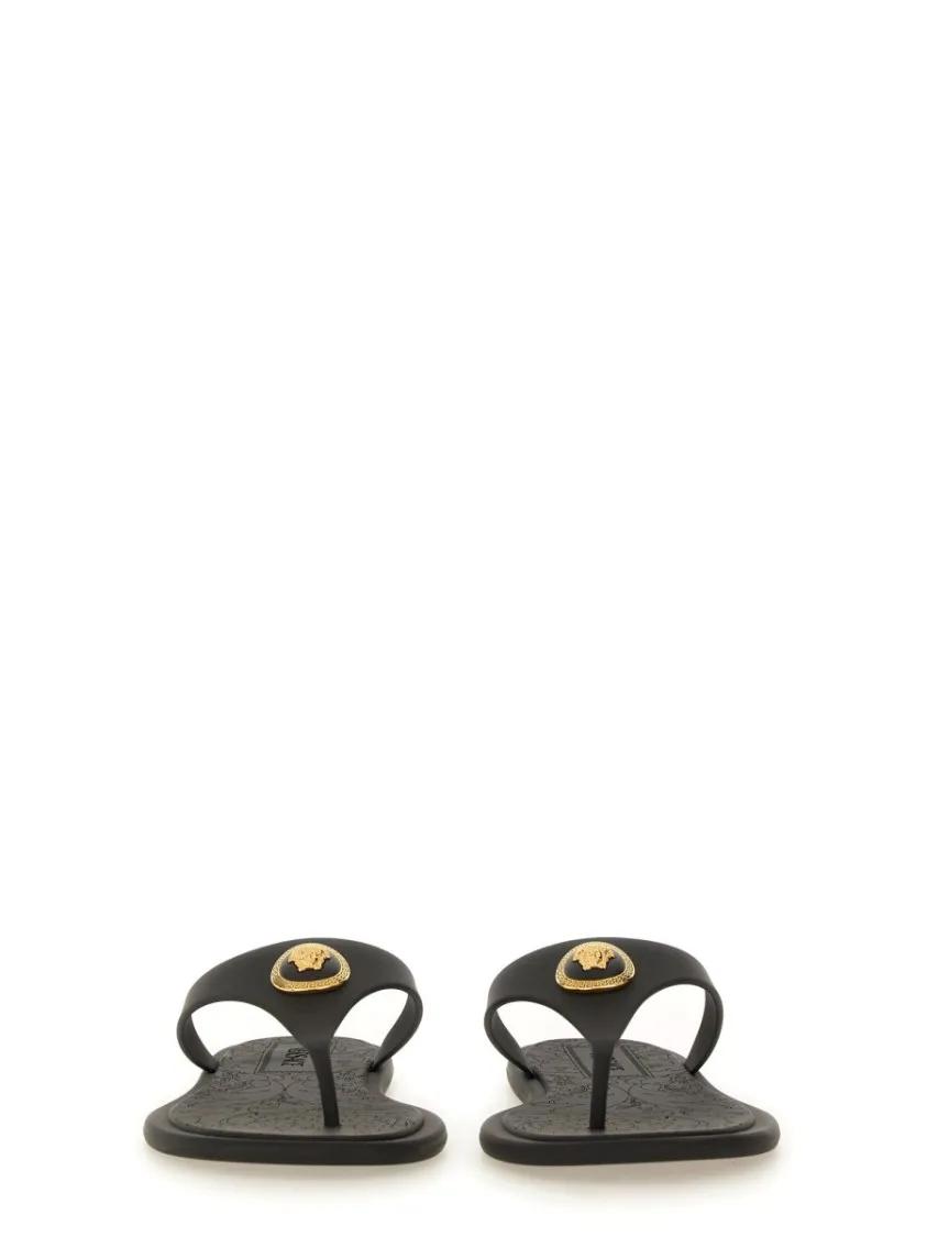 Thumbnail - Versace Sandalen - "Alia" Flip Flop Sandal - Gr. 40 (EU) - in Schwarz - für Damen