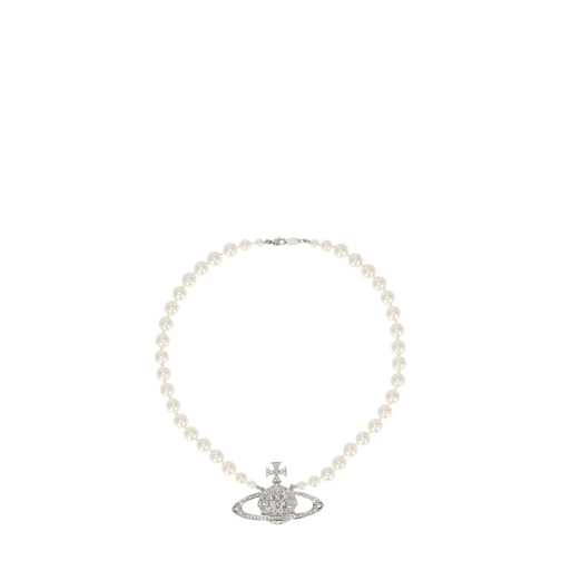 Vivienne Westwood Collier moyen Man Bas Relief Pearl Necklace Not Applicable