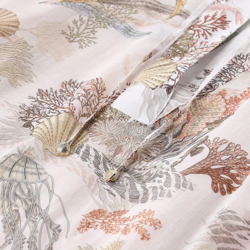 Riani Minikleid Kleid aus Baumwolle mehrfarbig(Image 3)