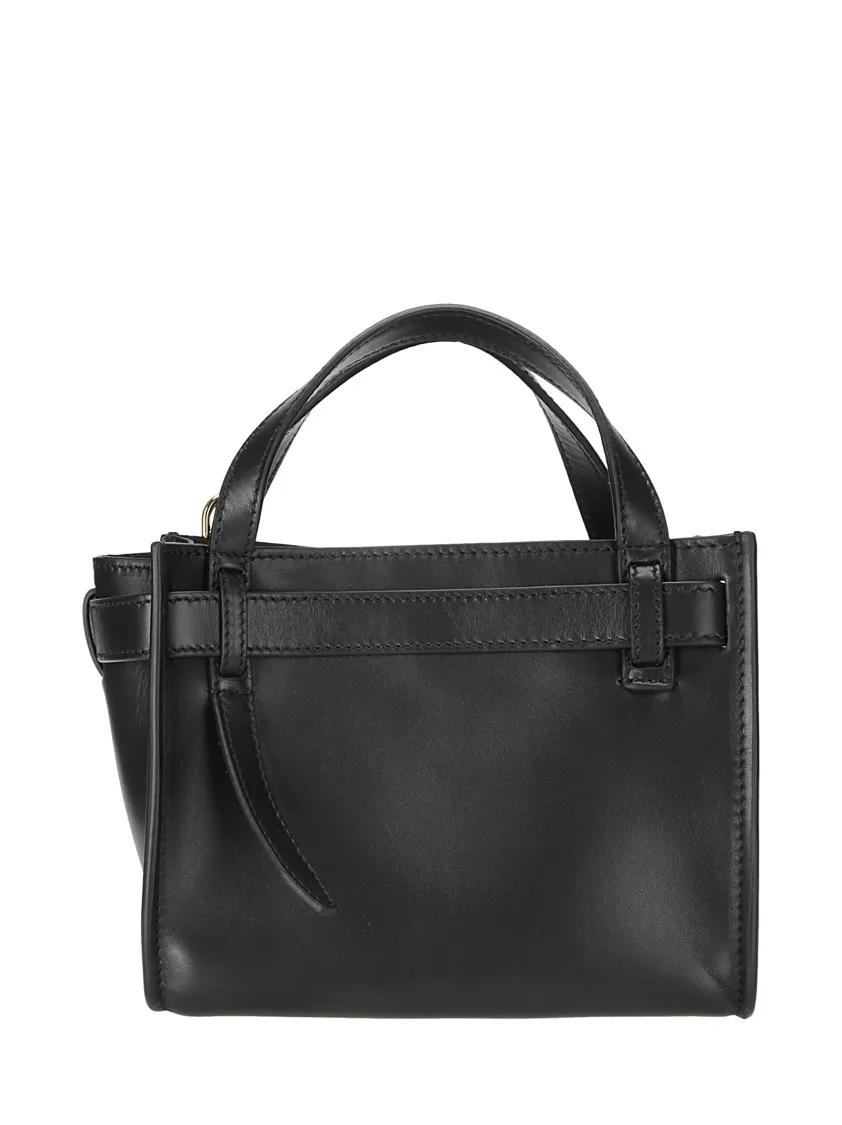 Coperni Hobo bags Folded Leather Design Handbag in zwart